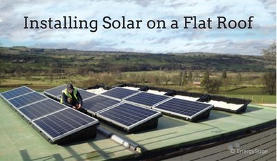 Installing Solar Panels on Flat Roof